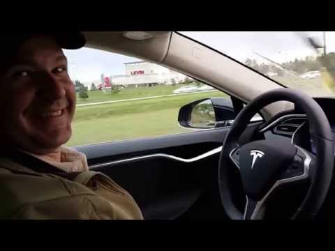 Tesla Autopilot v7.0 Stop and Go Traffic