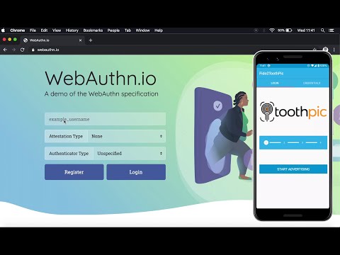 ToothPic WebAuthn Authenticator (Android)